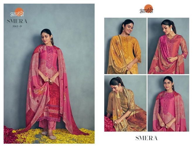 Smera By Jay Vijay Muslin Silk Digital Printed Designer Salwar Suits Wholesale Price In Surat
